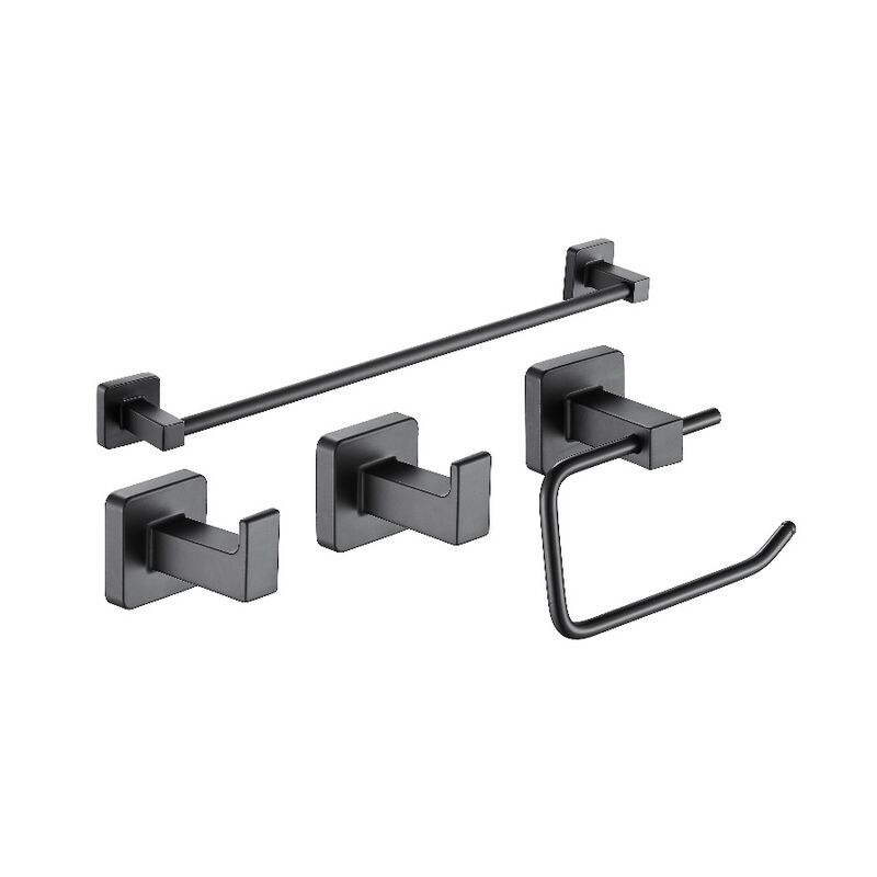 SET 4 PIEZAS NICKEL AREZZO