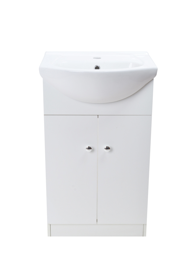 MUEBLE VANITORIO CON BACHA DOS PUERTAS