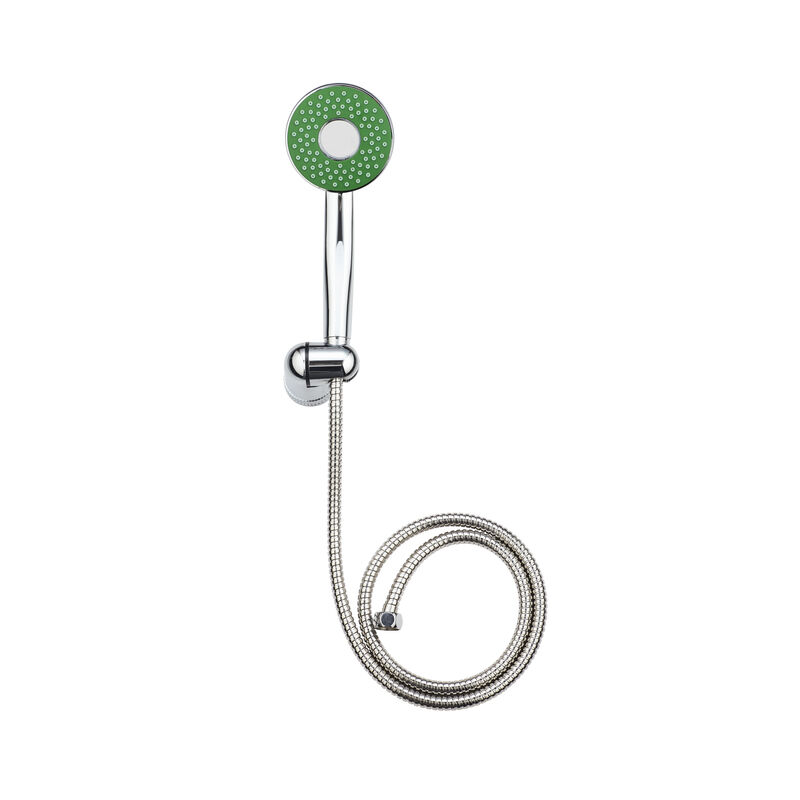 SET  MANGO DUCHA VERDE + FLEX + SOPORTE