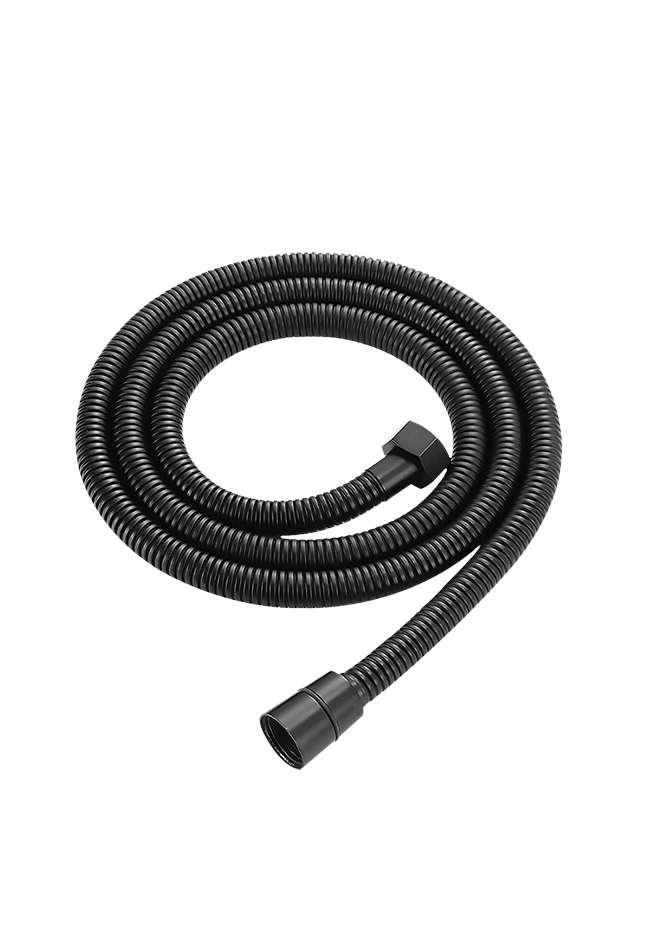 FLEXIBLE CROMO 1.50 MTS NEGRO