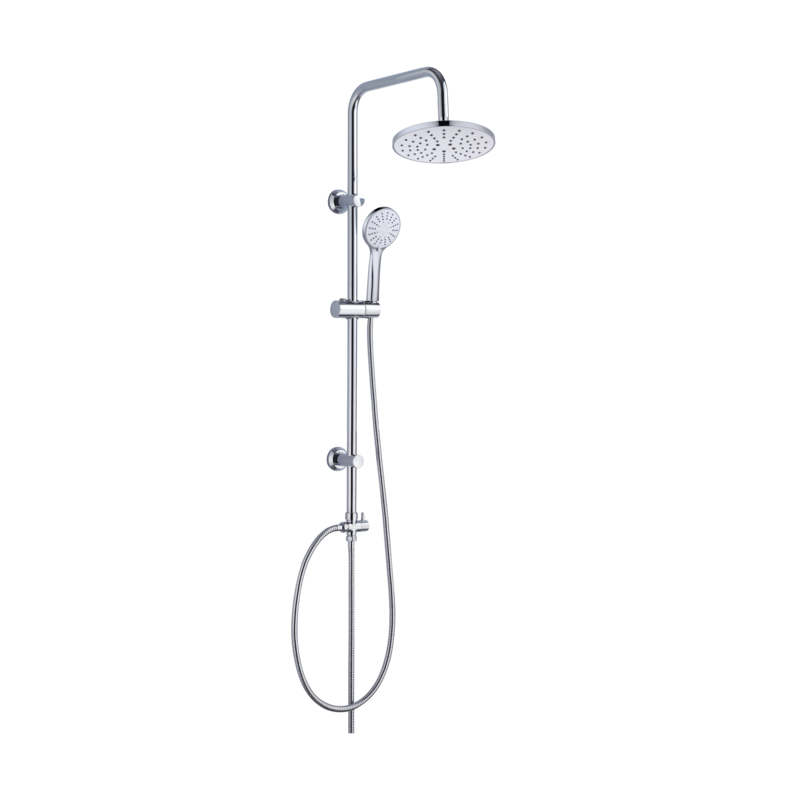 COLUMNA DUCHA 5 FUNC + PLATO REDONDO 8"